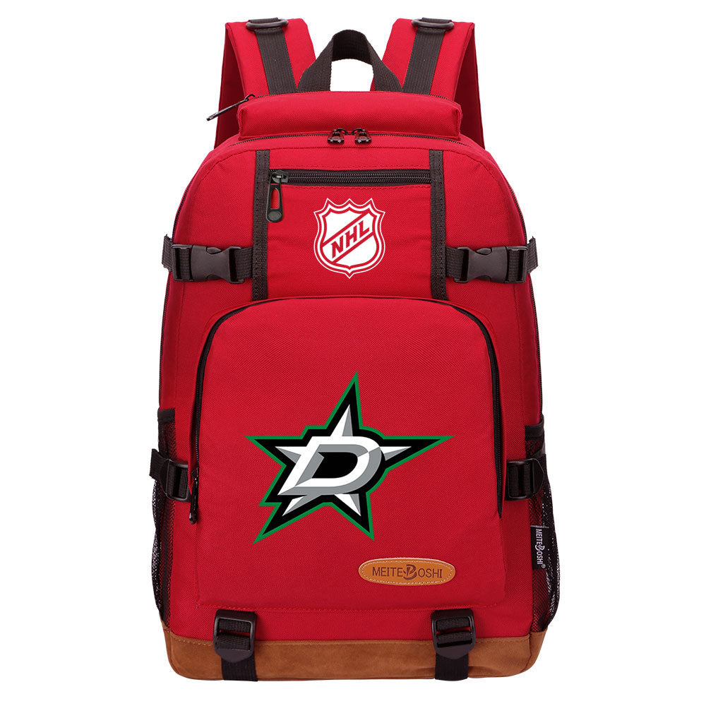 Dallas Stars Hockey League Waterproof Backpack School Notebook Travel Bag