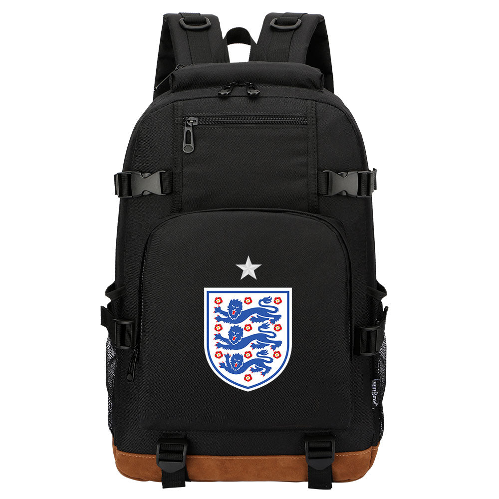 England National Football Team Waterproof Backpack School Notebook Travel Bag