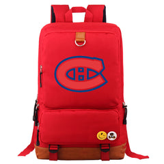 Montreal Canadiens Hockey Team Proof Backpack NoteBook Laptop School Bag