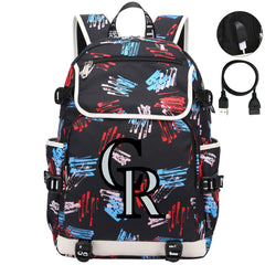 Colorado Rockies Backpack School Notebook Travel Bags