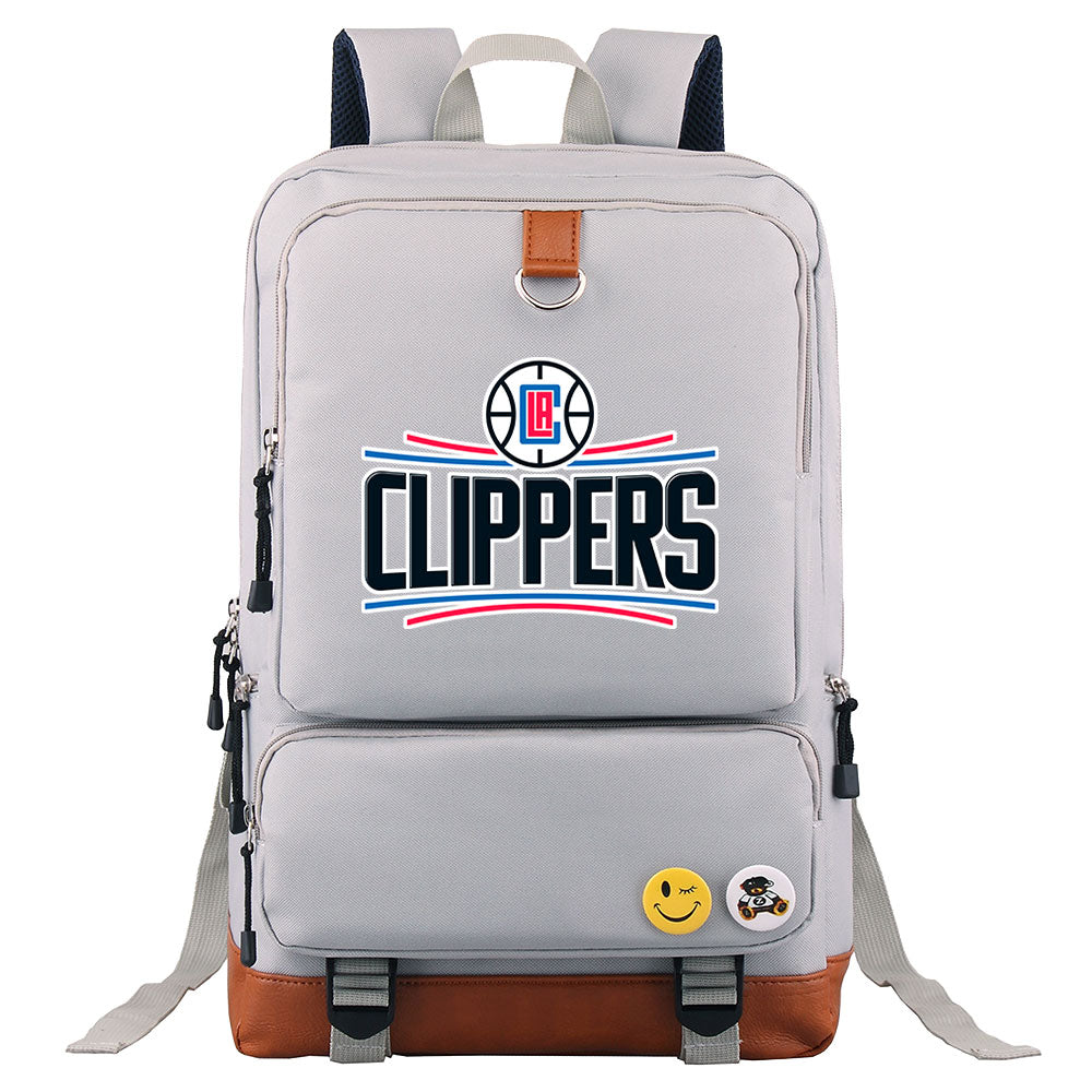 Los Angeles Clippers Water Proof Backpack NoteBook Laptop School Bag