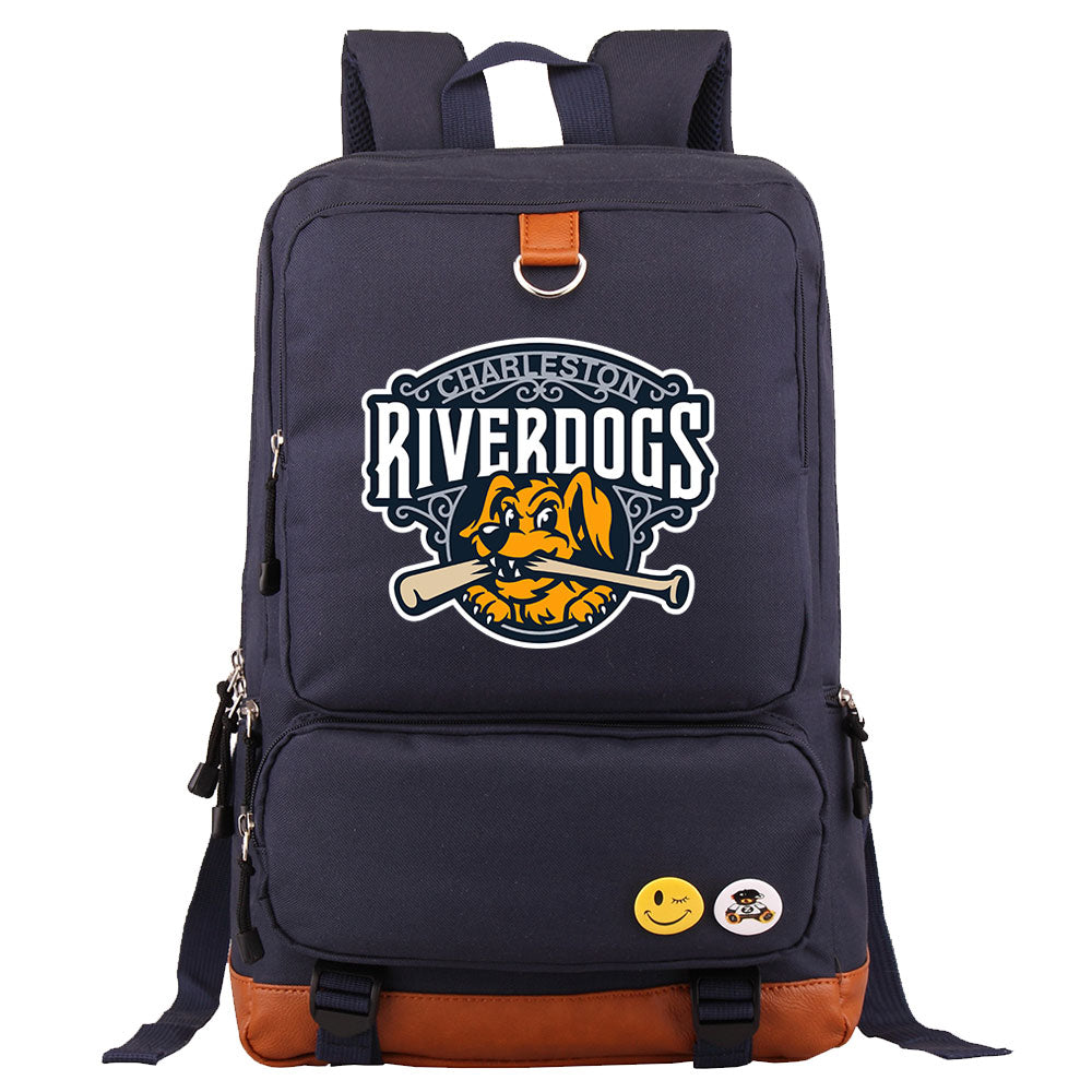 Charleston RiverDogs Water Proof Backpack NoteBook Laptop School Bag