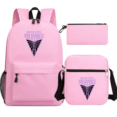 Golden State Valkyries Basketball School Backpack Shoulder Bag Pencil Bags 3pcs Set