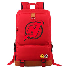 New Jersey Devils Hockey Team Proof Backpack NoteBook Laptop School Bag
