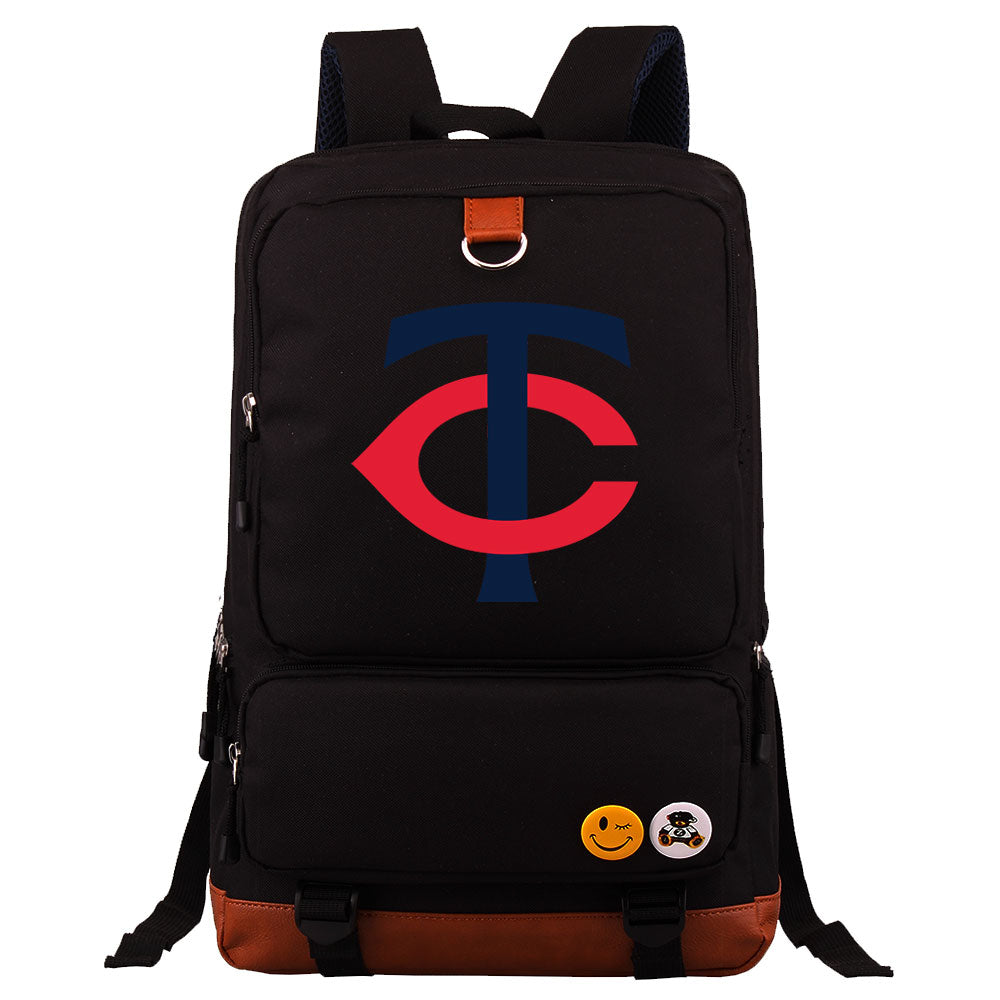Minnesota Twins Water Proof Backpack NoteBook Laptop School Bag
