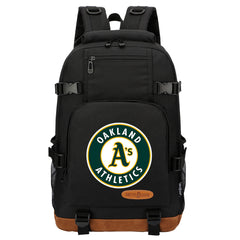 Oakland Athletics Waterproof Backpack School Notebook Travel Bag