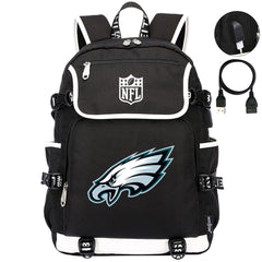 Philadelphia Eagles Football Rugby Backpack School Notebook Travel Bags