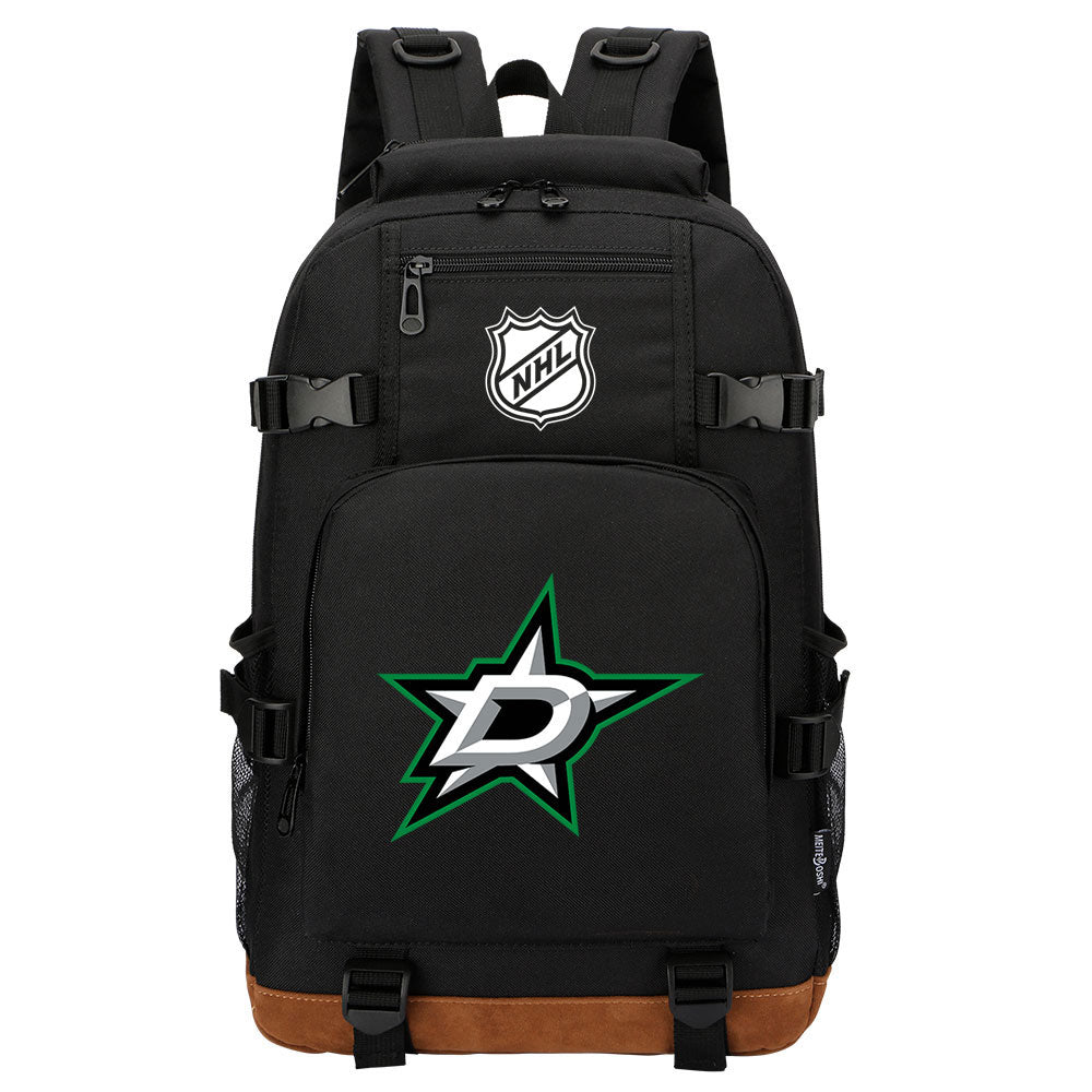 Dallas Stars Hockey League Waterproof Backpack School Notebook Travel Bag
