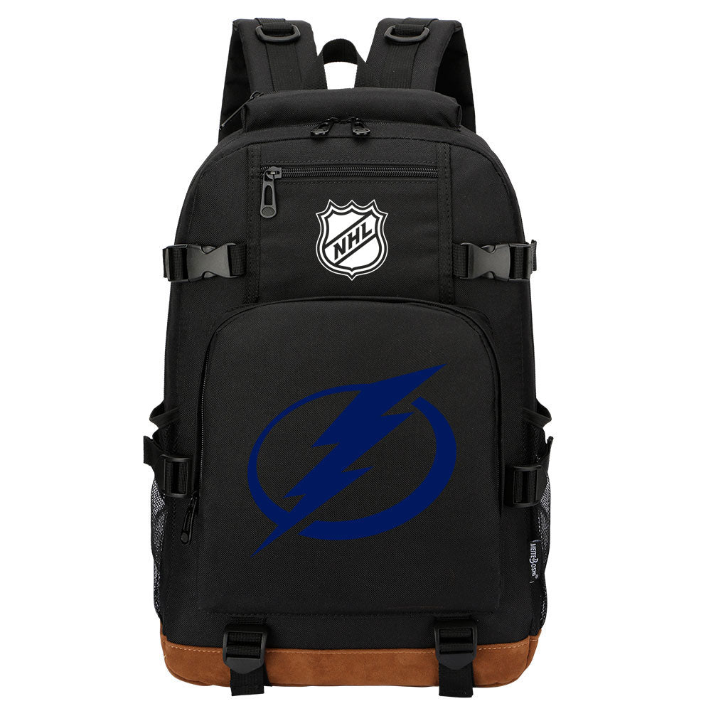 Tampa Bay Lightning Hockey League  Waterproof Backpack School Notebook Travel Bag