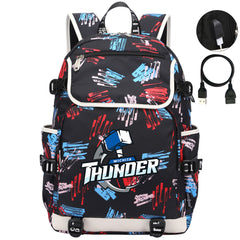 Wichita Thunder Hockey Backpack School Notebook Travel Bag