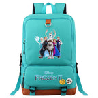 Frozen Elsa Anna Proof Backpack NoteBook Laptop School Bag