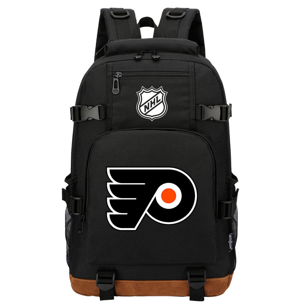 Philadelphia Flyers Hockey League  Waterproof Backpack School Notebook Travel Bag