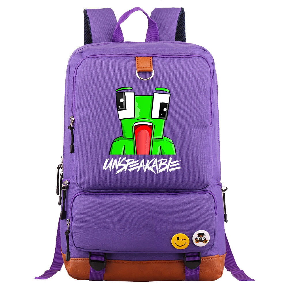 Game Unspeakable Proof Backpack NoteBook Laptop School Bag
