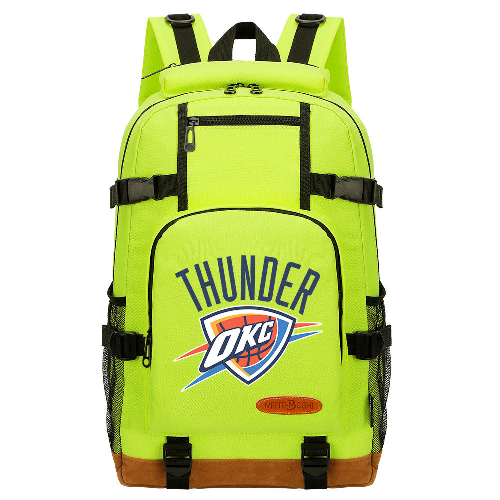 Oklahoma City Thunder Waterproof Backpack School Notebook Travel Bag