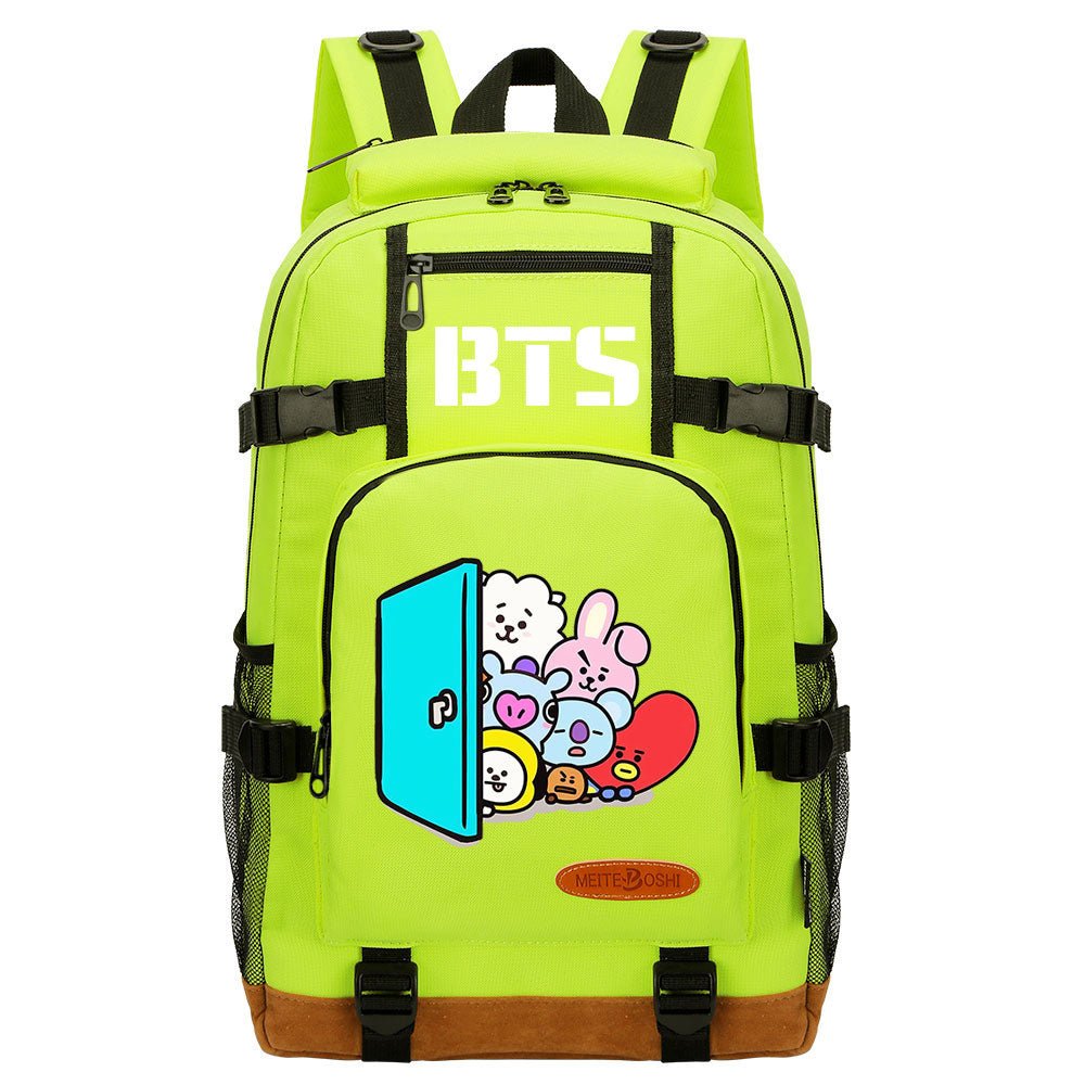 Kpop BTS Waterproof Backpack School Notebook Travel Bag