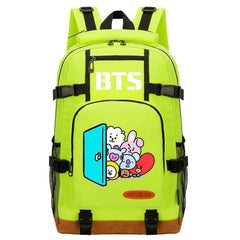 Kpop BTS Waterproof Backpack School Notebook Travel Bag