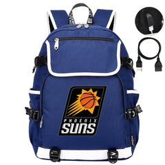 Phoenix Suns Backpack School Notebook Travel Bags