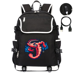 Jacksonville Jumbo Shrimp Backpack School Notebook Travel Bags