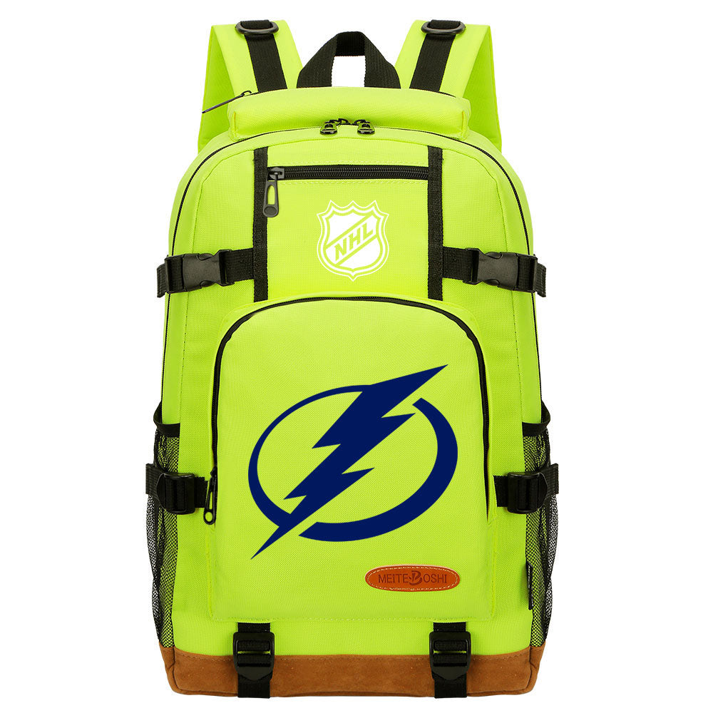 Tampa Bay Lightning Hockey League  Waterproof Backpack School Notebook Travel Bag