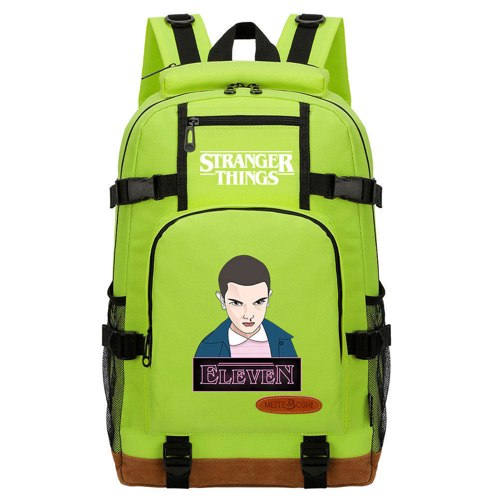 Strangers Things El Waterproof Backpack School Notebook Travel Bag