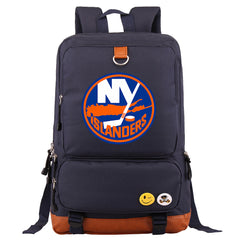 New York Islanders Hockey Team Proof Backpack NoteBook Laptop School Bag