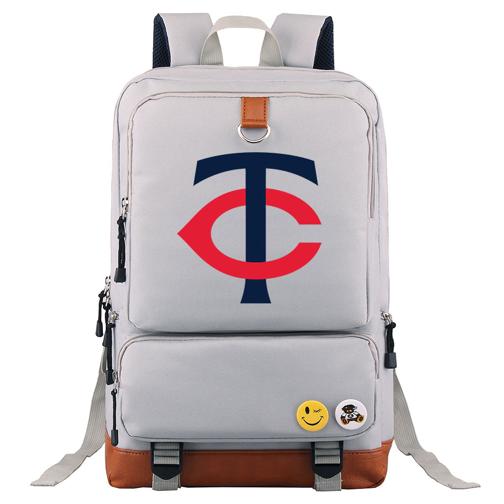 Minnesota Twins Water Proof Backpack NoteBook Laptop School Bag