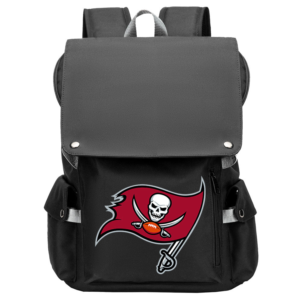 Tampa Bay Buccaneers Football Team Rugby Laptop Backpack Oxford School Bag
