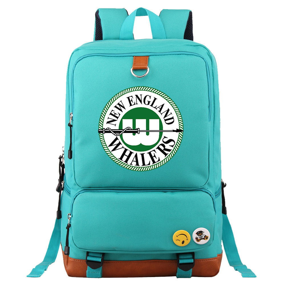 New England Whalers Proof Backpack NoteBook Laptop School Bag