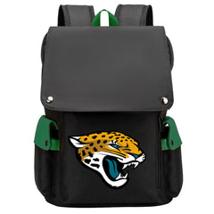 Jacksonville Jaguars Football Team Rugby Laptop Backpack Oxford School Bag