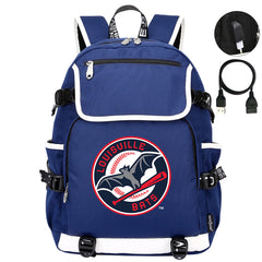 Louisville Bats Backpack School Notebook Travel Bags