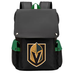 Vegas Golden Knights Hockey Team School Backpack Oxford Laptop Bag