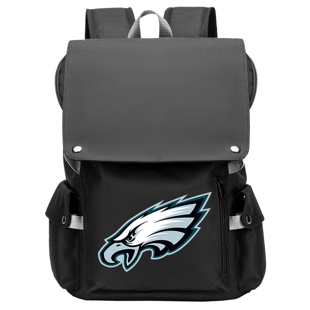Philadelphia Eagles Football Team Rugby Laptop Backpack Oxford School Bag