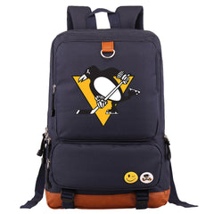 Pittsburgh Penguins Hockey Team Proof Backpack NoteBook Laptop School Bag