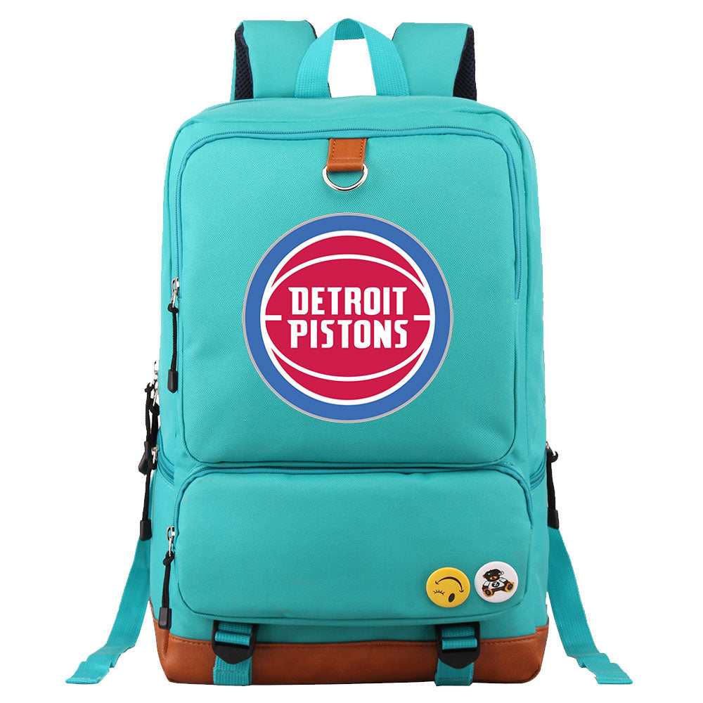 Detroit Pistons Water Proof Backpack NoteBook Laptop School Bag
