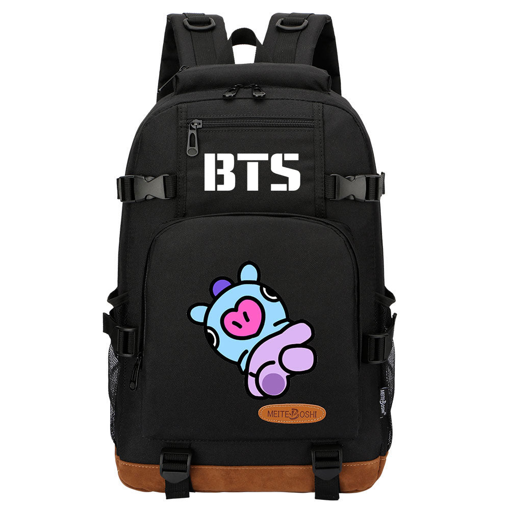 Kpop BTS  Mang J hope Waterproof Backpack School Notebook Travel Bag