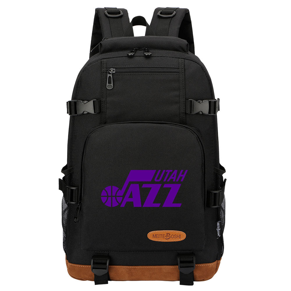 Utah Jazz Waterproof Backpack School Notebook Travel Bag