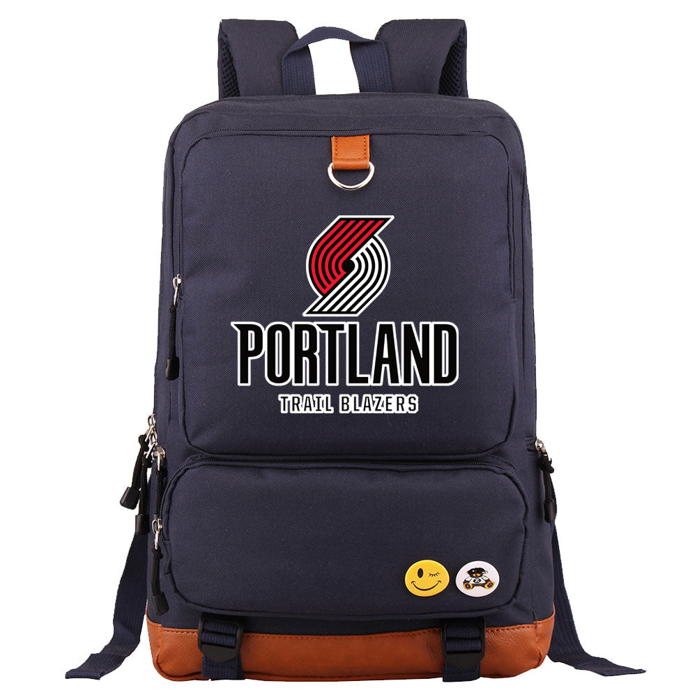 Portland Trail Blazers Water Proof Backpack NoteBook Laptop School Bag