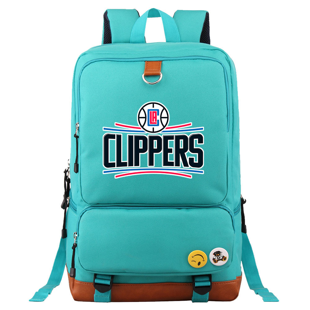 Los Angeles Clippers Water Proof Backpack NoteBook Laptop School Bag