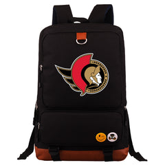 Ottawa Senators Hockey Team Proof Backpack NoteBook Laptop School Bag