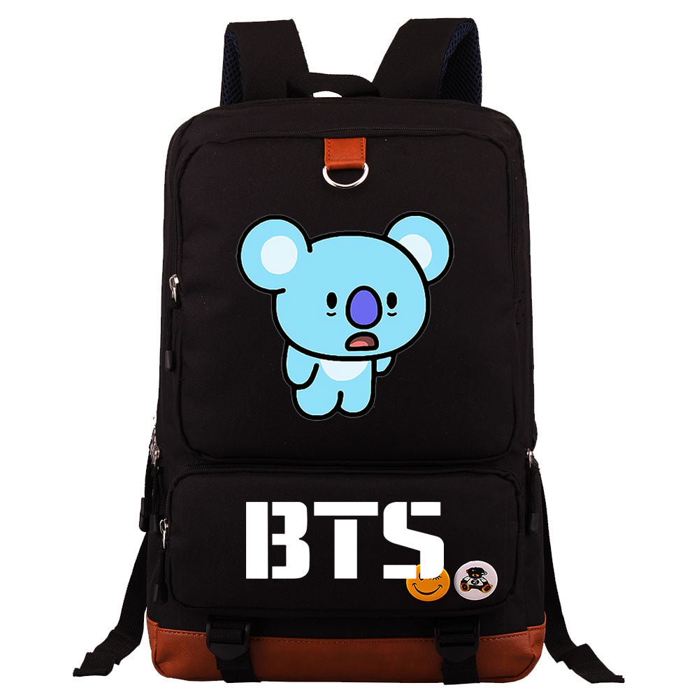 BTS Koya Proof Backpack NoteBook Laptop School Bag