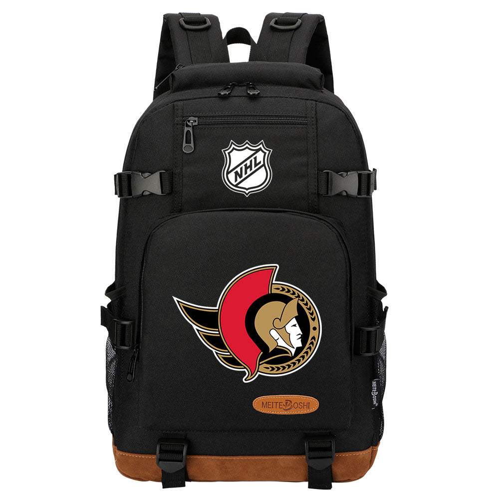 Ottawa Senators Hockey League  Waterproof Backpack School Notebook Travel Bag