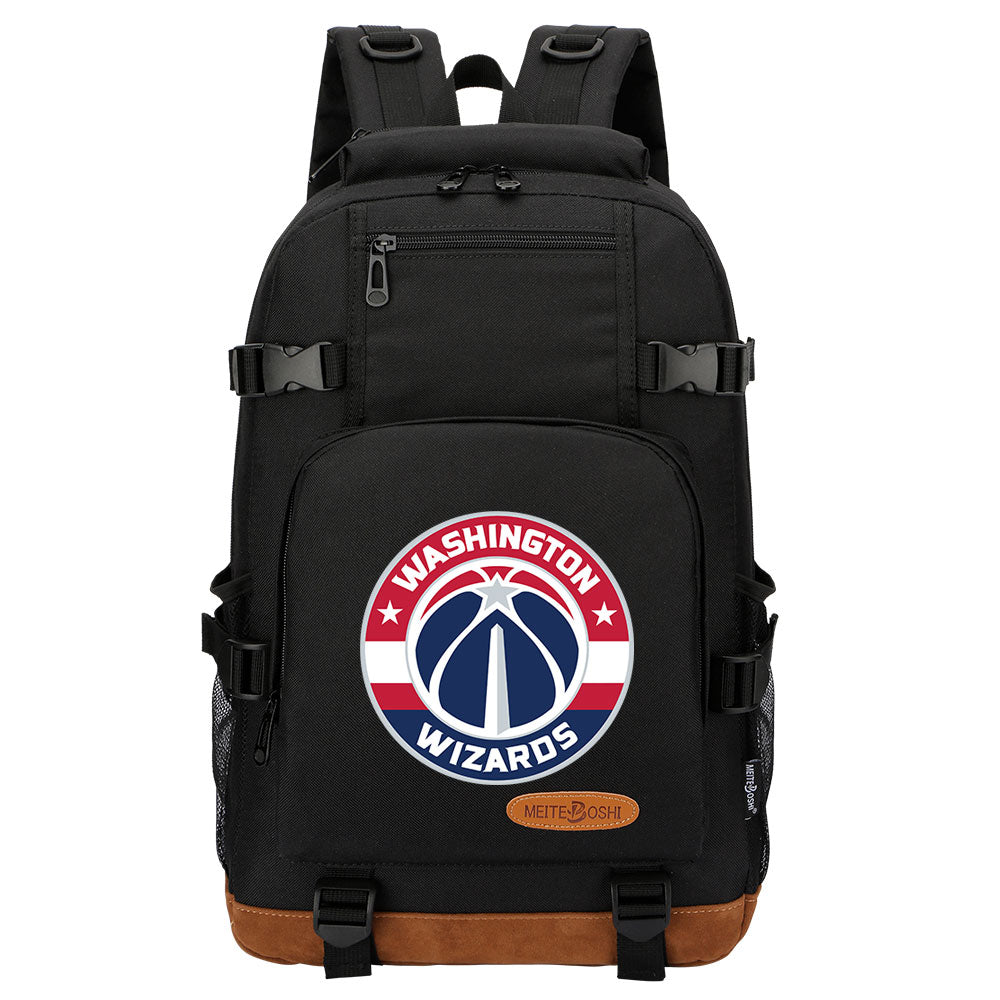Washington Wizards Waterproof Backpack School Notebook Travel Bag