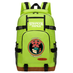 Strangers Things The Demogorgon Waterproof Backpack School Notebook Travel Bag