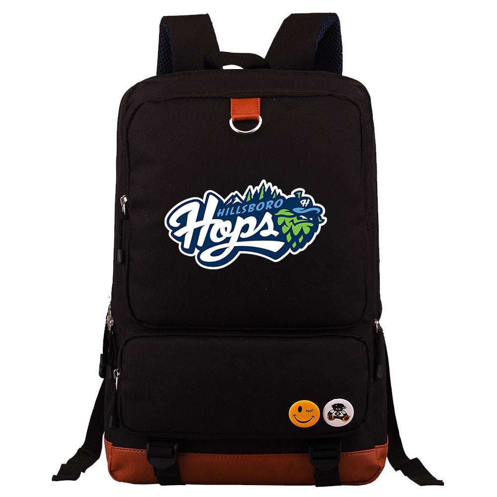 Hillsboro Hops Water Proof Backpack NoteBook Laptop School Bag