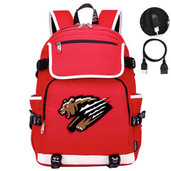 Montana Grizzlies Backpack School Notebook Travel Bags