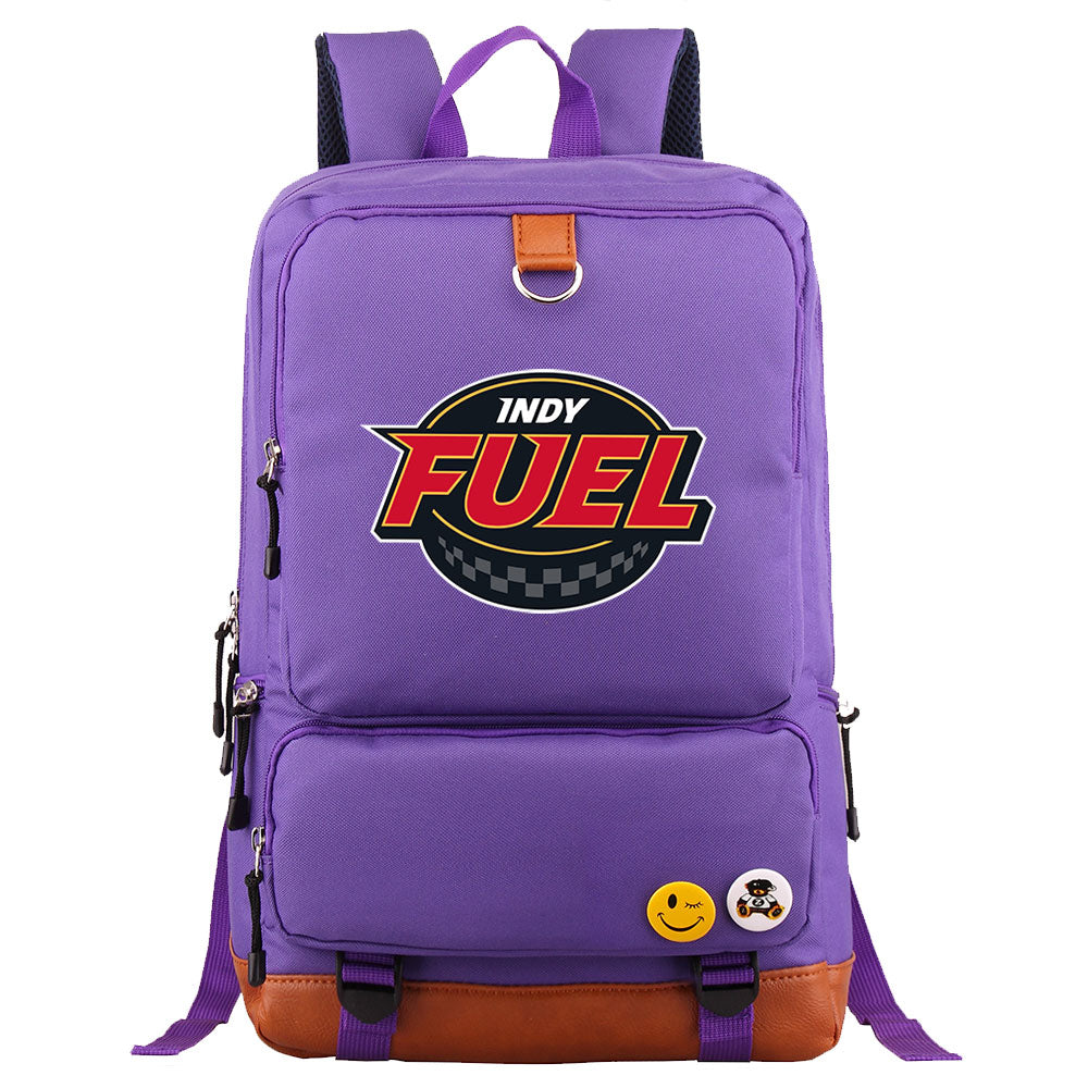 Indy Fuel Hockey Team Proof Backpack NoteBook Laptop School Bag
