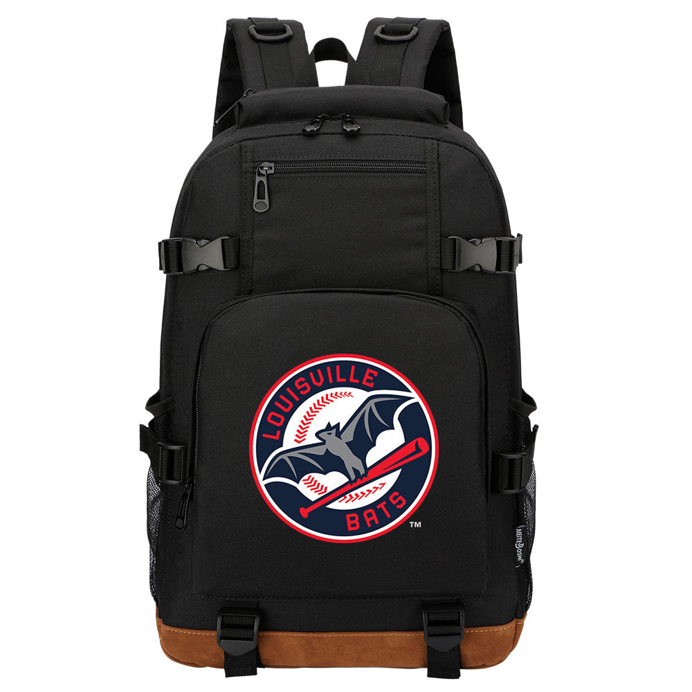 Louisville Bats Waterproof Backpack School Notebook Travel Bag