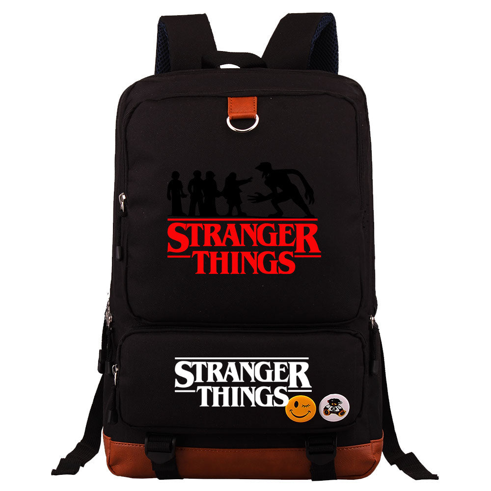 Strangers Things Proof Backpack NoteBook Laptop School Bag