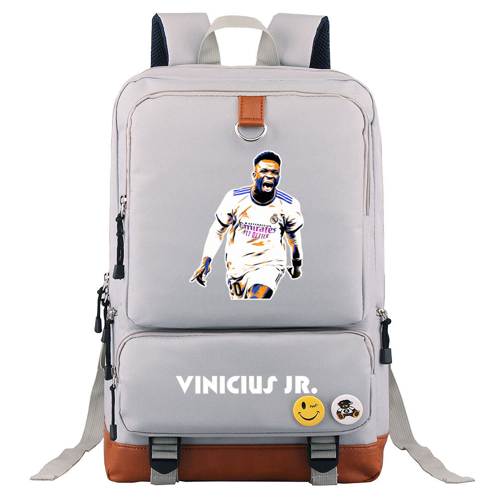 Vinicius Junior FC Proof Backpack NoteBook Laptop School Bag