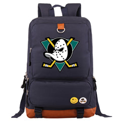 Anaheim Ducks Hockey Team Proof Backpack NoteBook Laptop School Bag